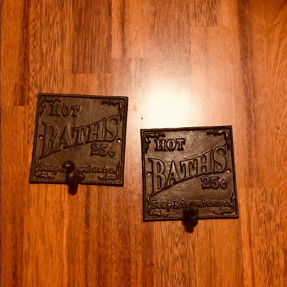 Towel hooks